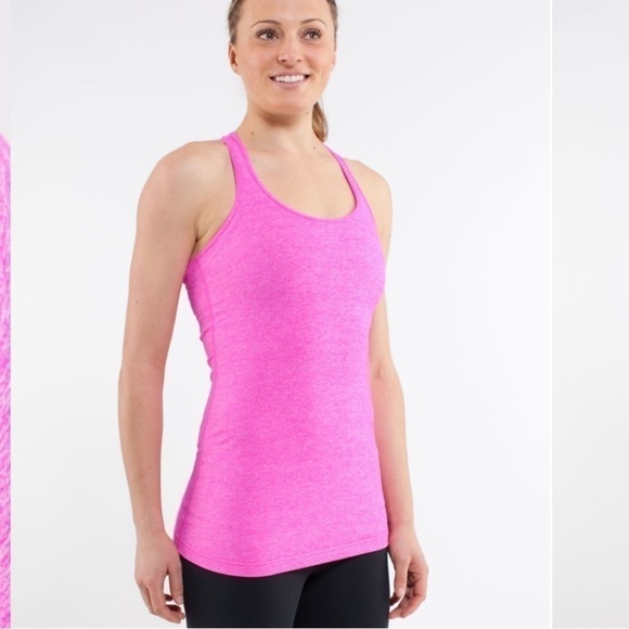 Lululemon cool racerback pink size 6 - Picture 1 of 9